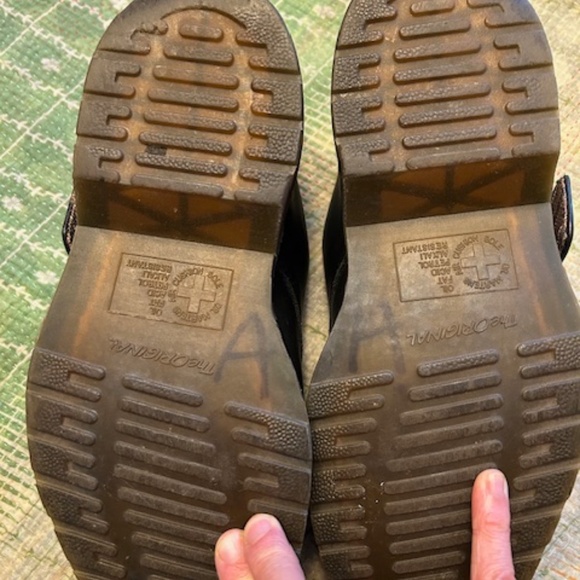 Black Doc Martens buckle loafers - size 8 - Picture 5 of 7